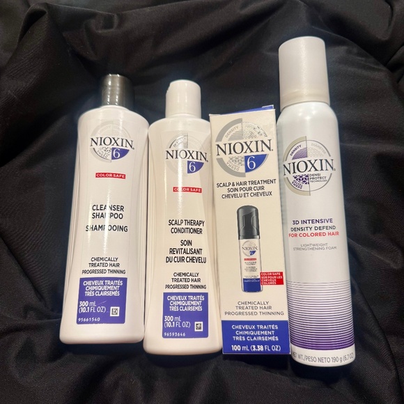 Nioxin System 6, Chemically Treated Hair with Progressed Thinning & Density Foam - Picture 1 of 4